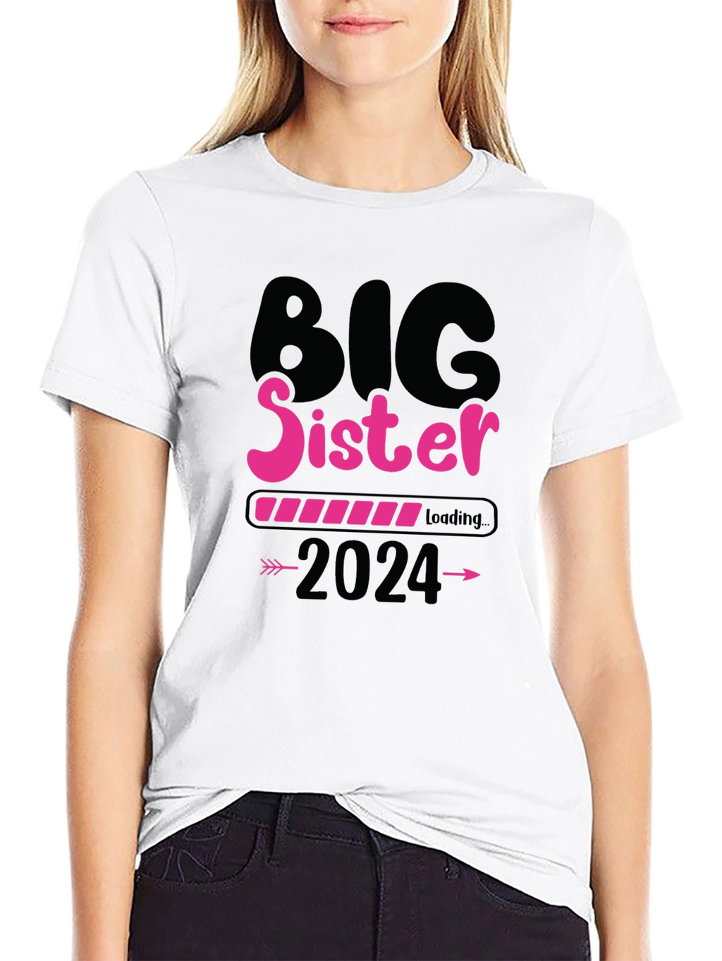 Big Sister Loading 2024 T-Shirt