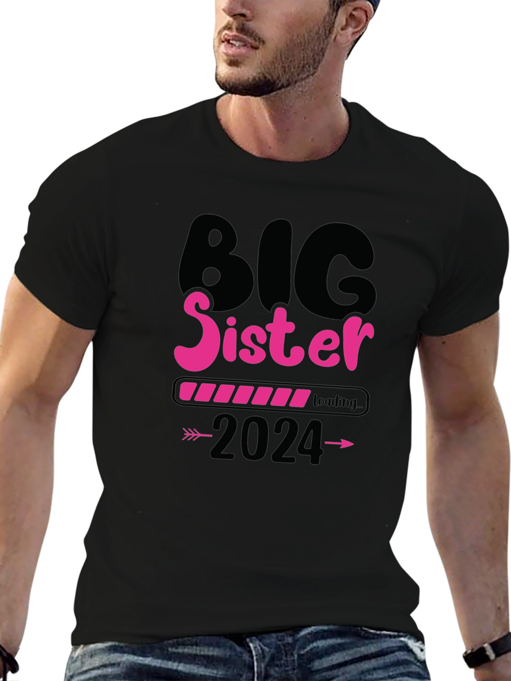 Big Sister Loading 2024 T-Shirt