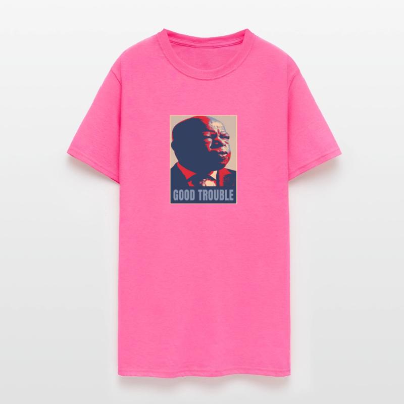 John Lewis Civil Rights Icon Good Trouble Quote