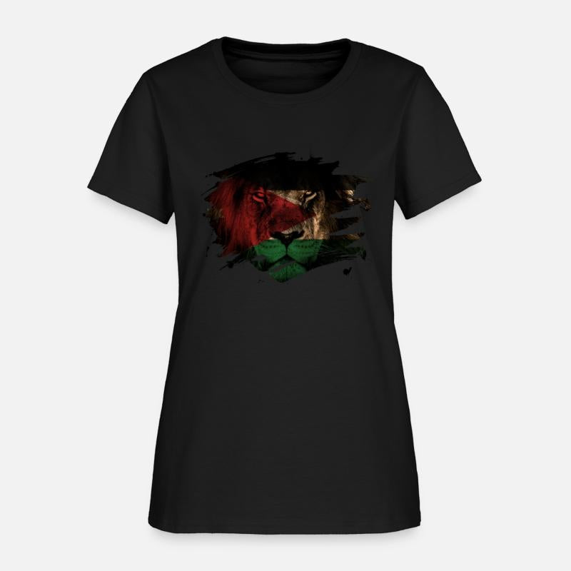 Jordan Lion Flag Paint Splatter