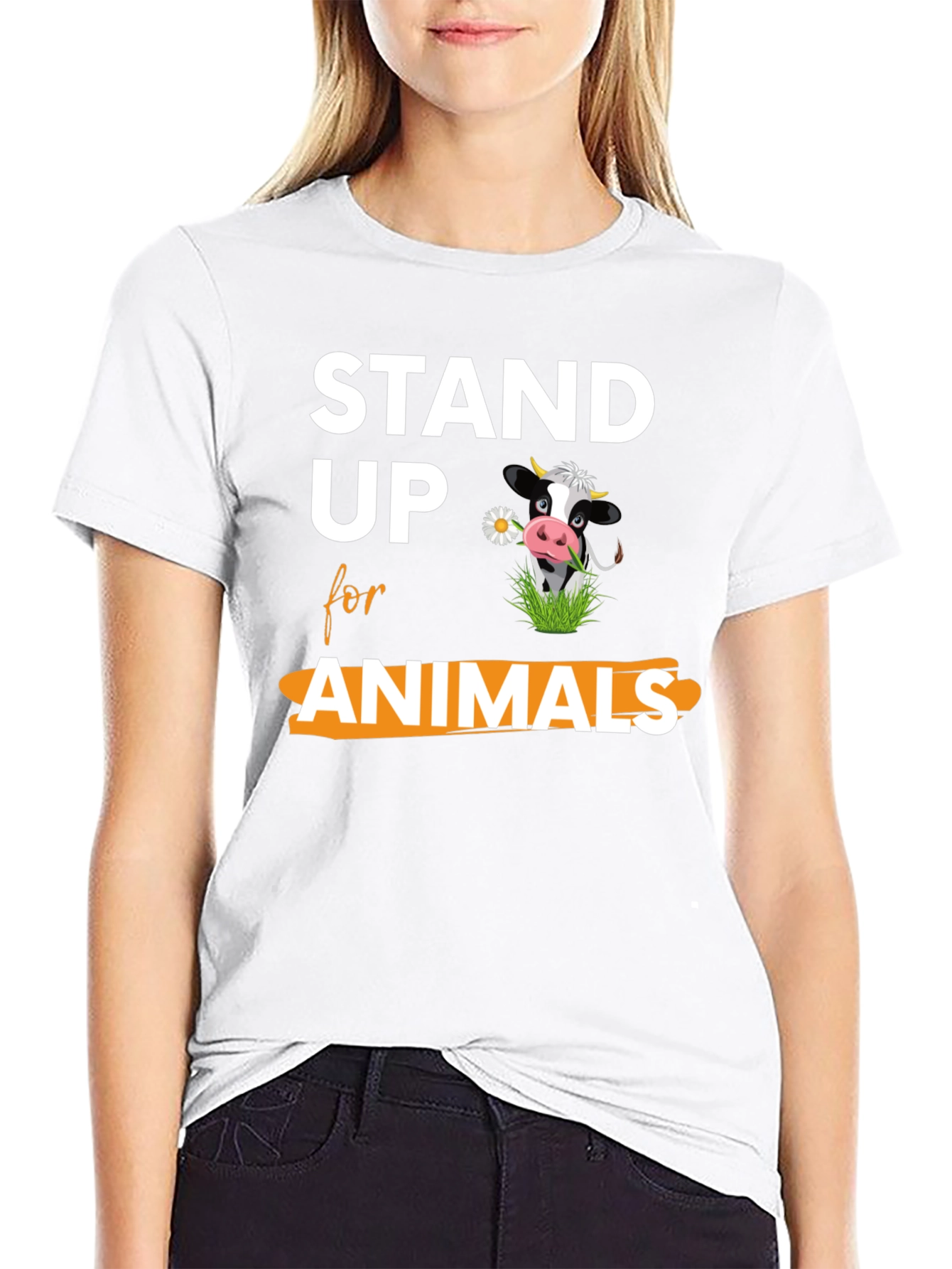 Stand Up for Animals Graphic T-Shirt
