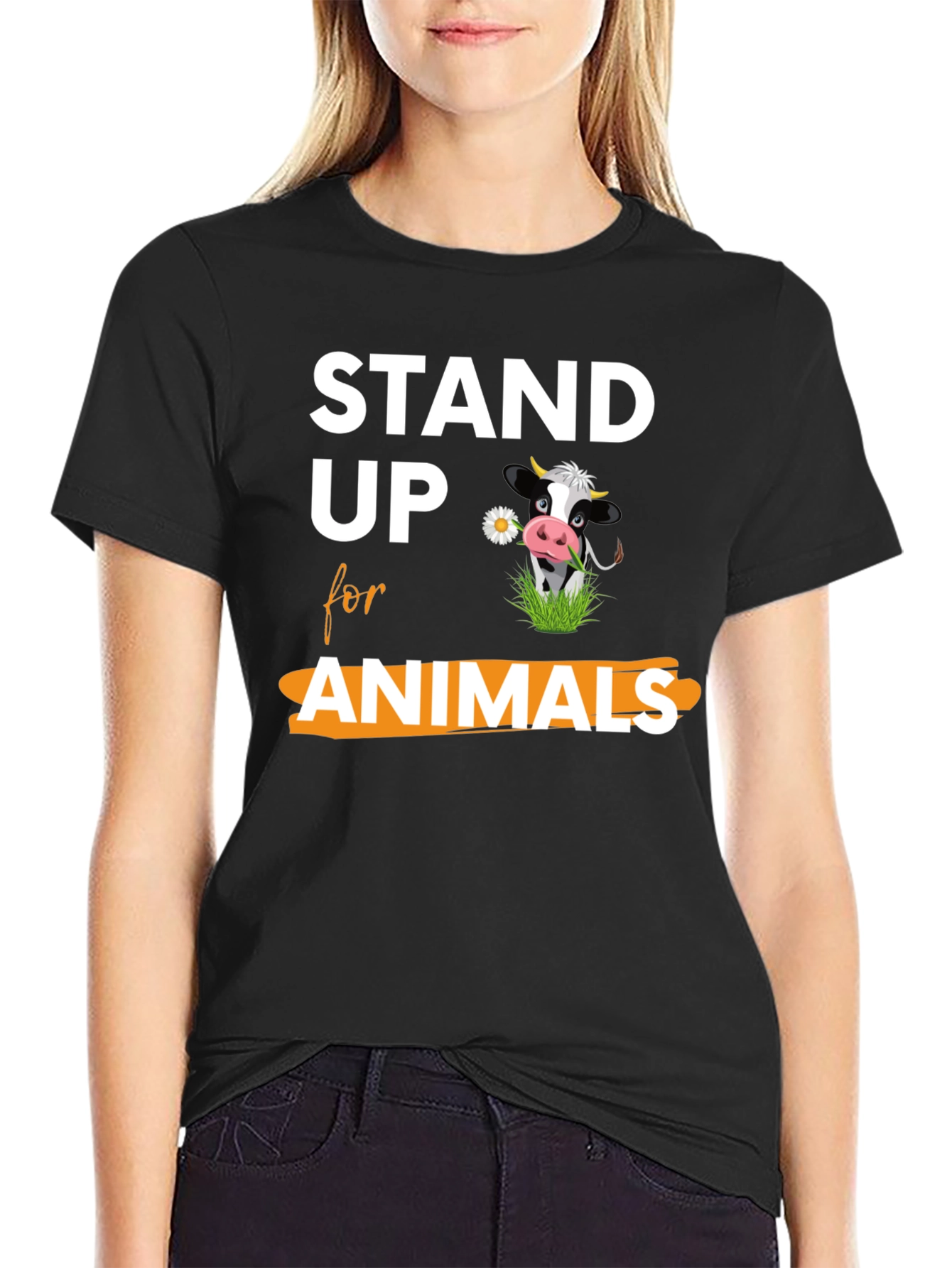 Stand Up for Animals Graphic T-Shirt