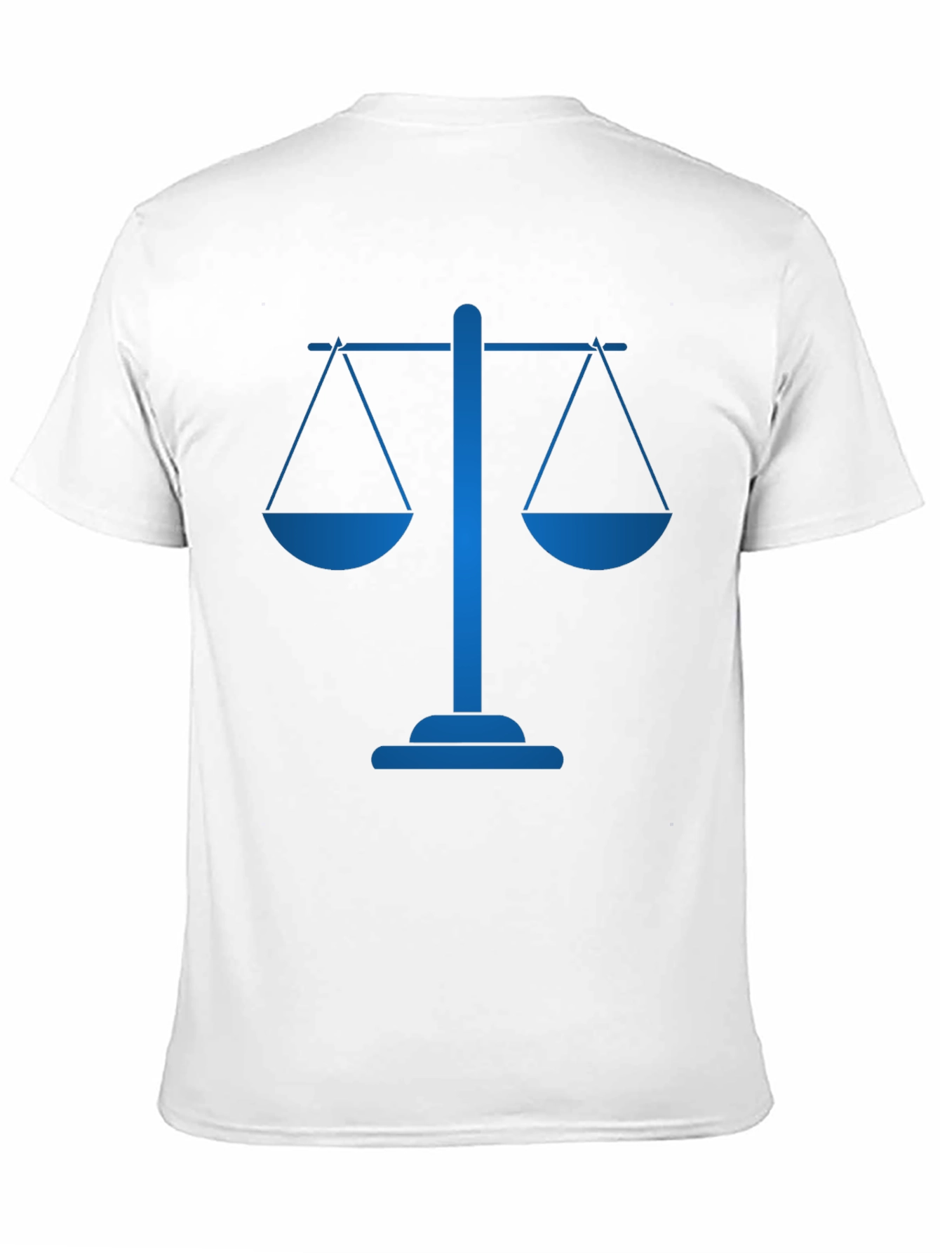 Scales of Justice T-Shirt - Classic Law Symbol