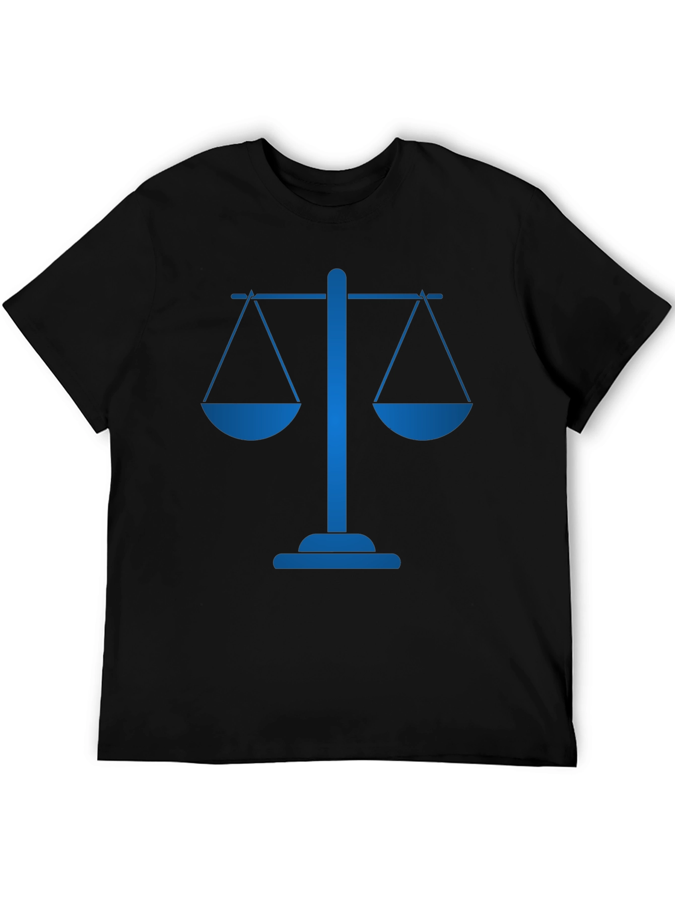 Scales of Justice T-Shirt - Classic Law Symbol
