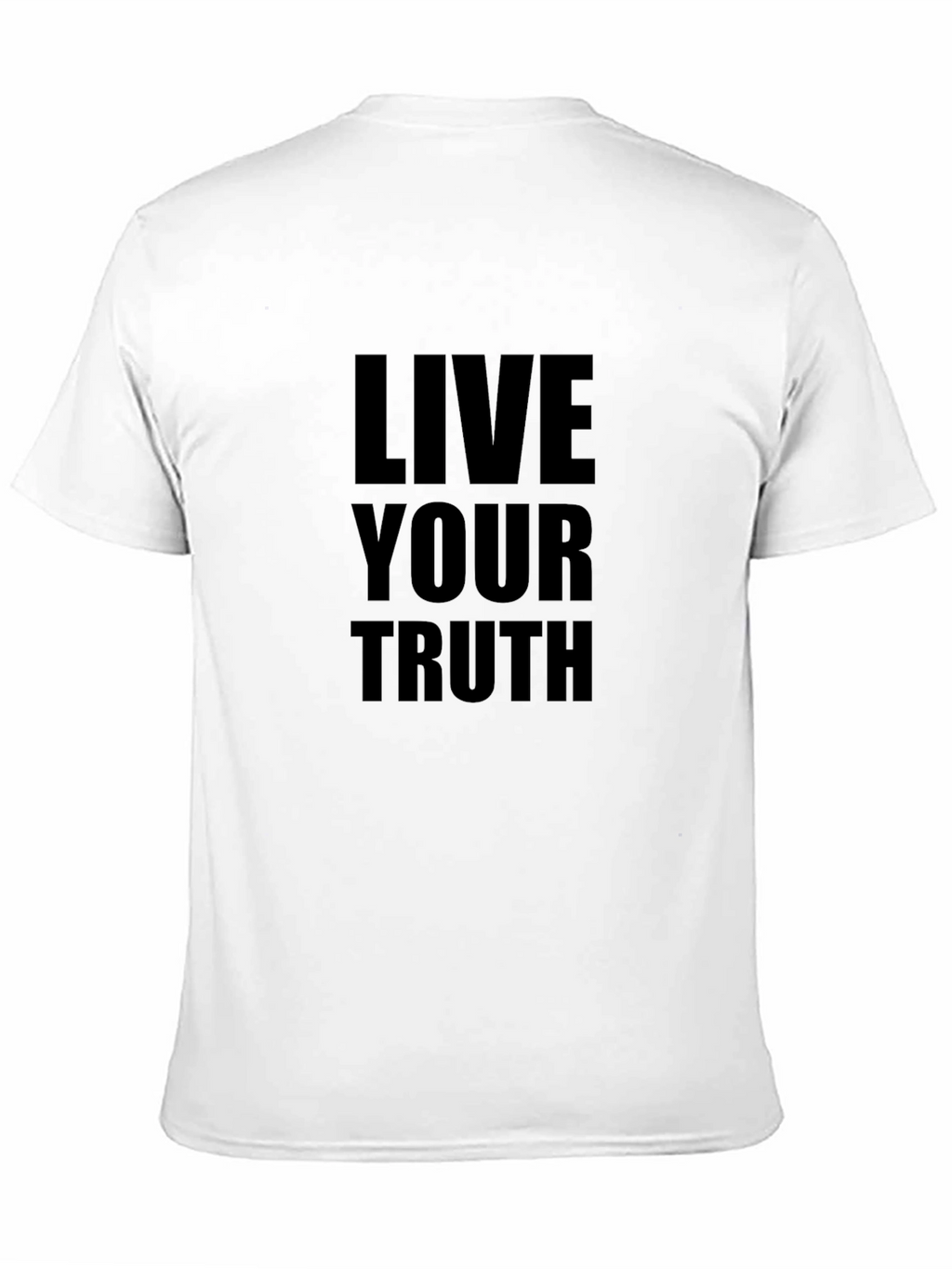 Live Your Truth Graphic Tee - Black