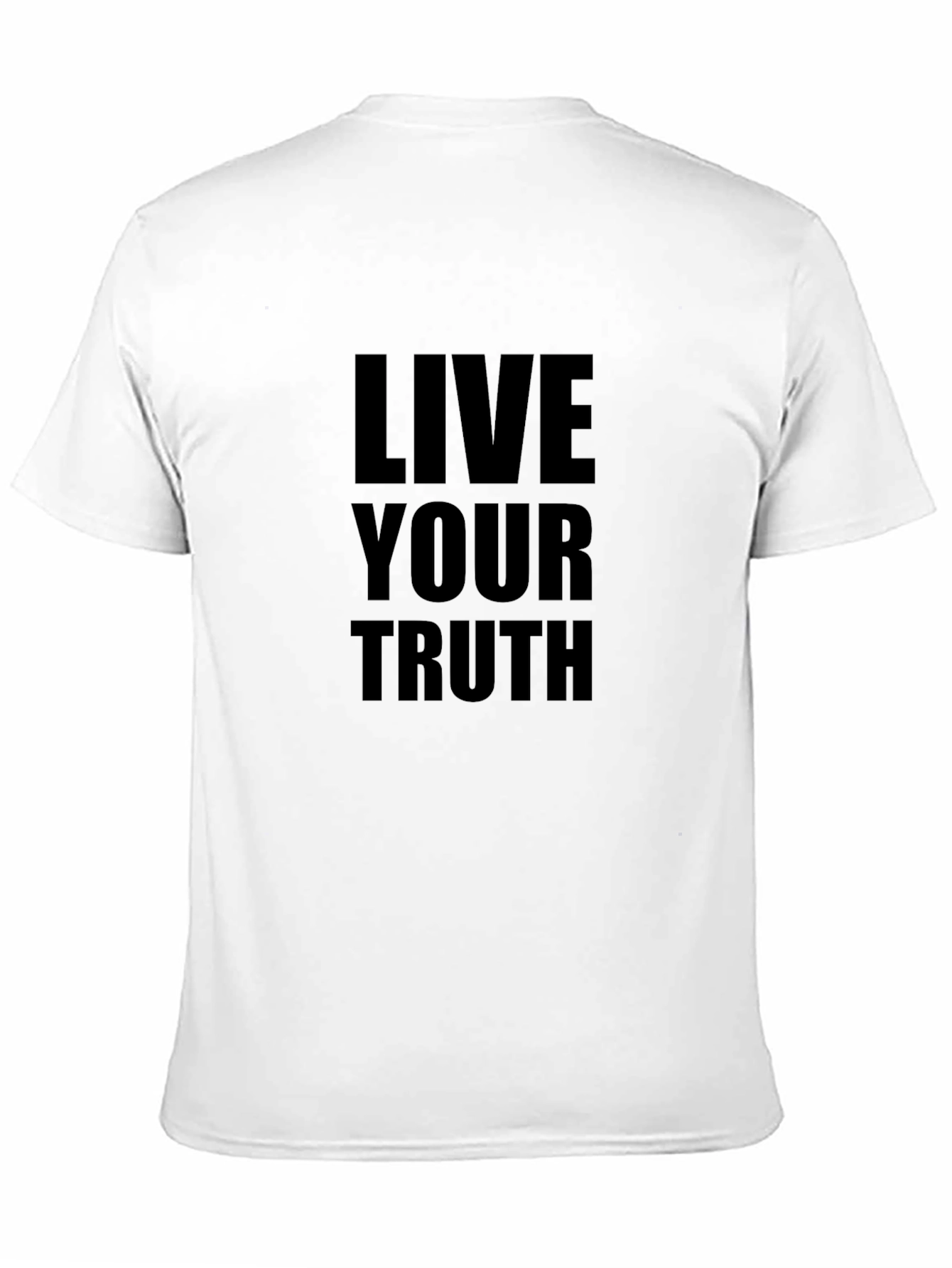 Live Your Truth Graphic Tee - Black