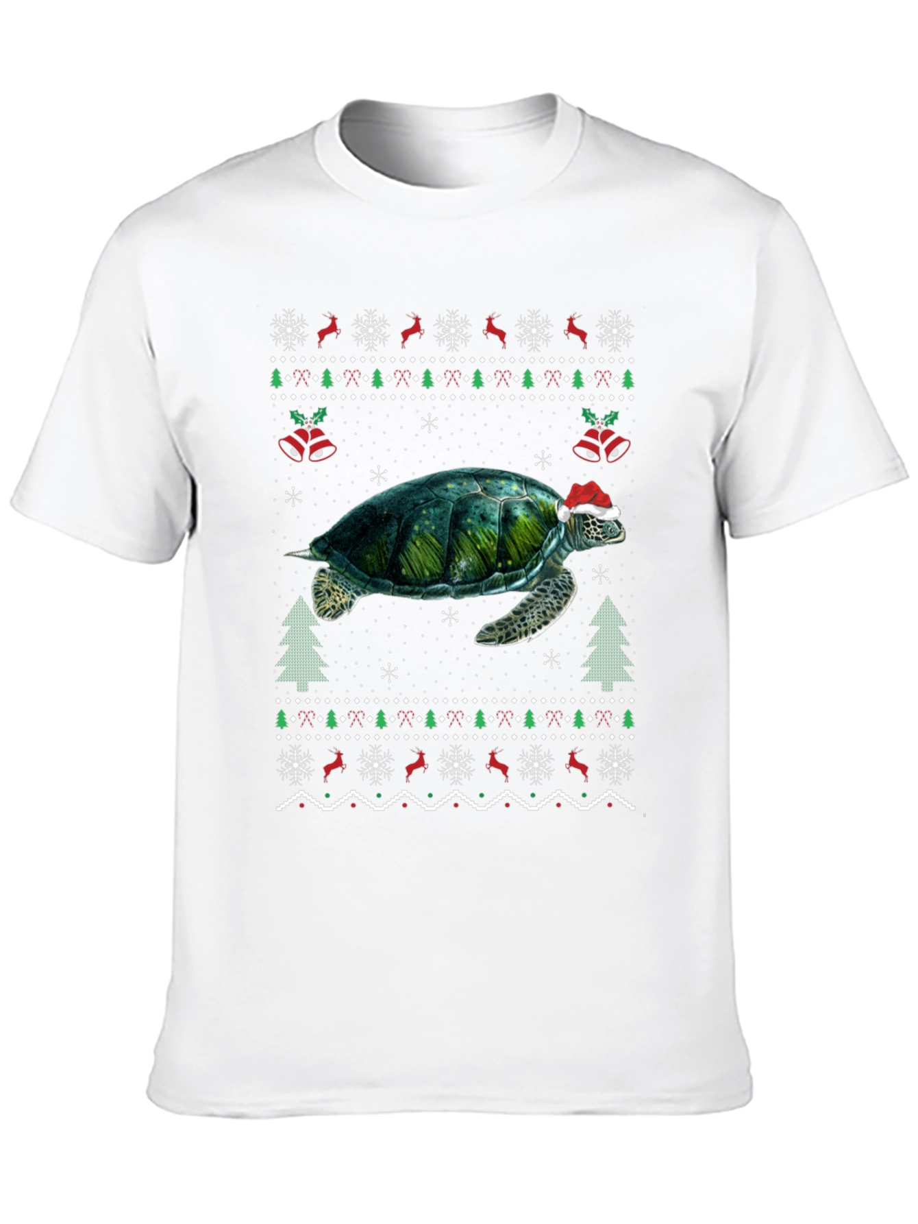 Christmas Turtle Sweater T-Shirt
