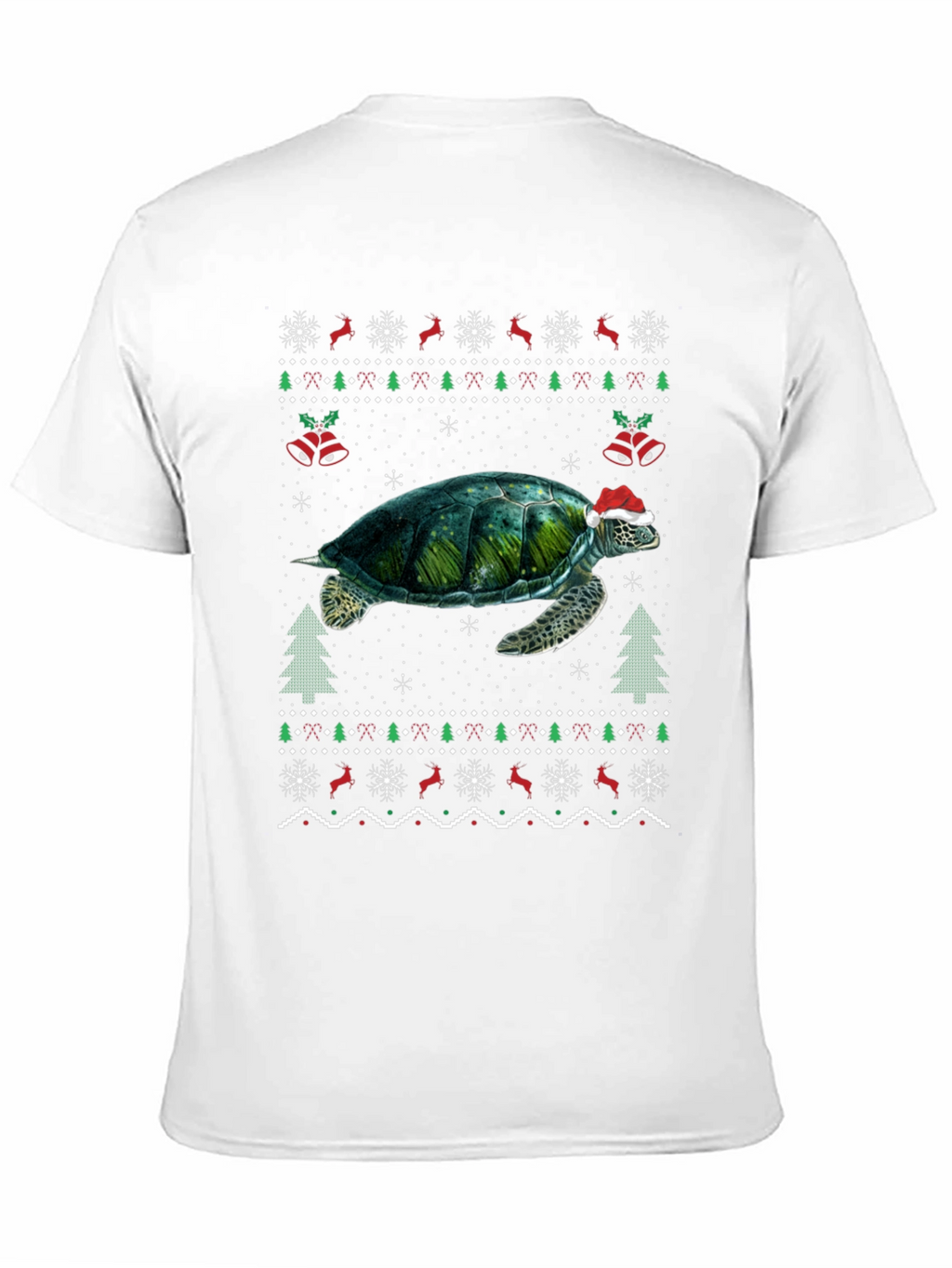 Christmas Turtle Sweater T-Shirt