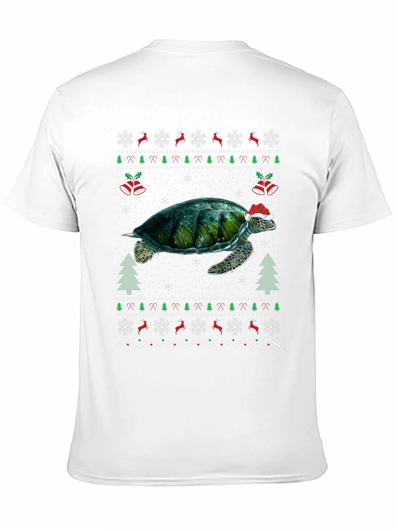 Christmas Turtle Sweater T-Shirt
