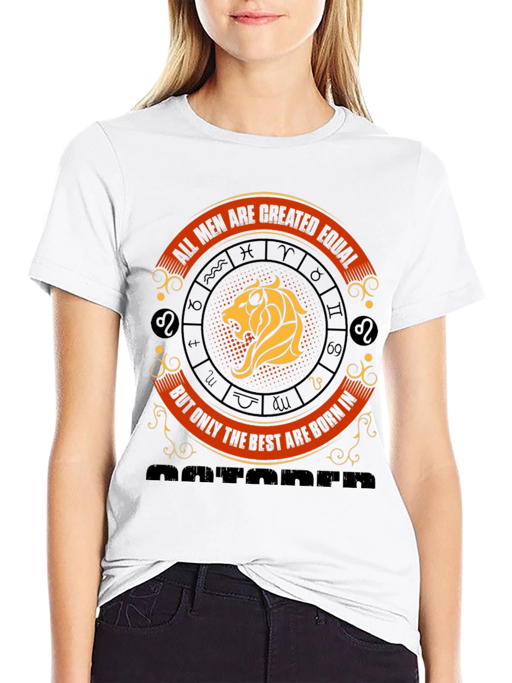 October Born Mens Zodiac T-Shirt