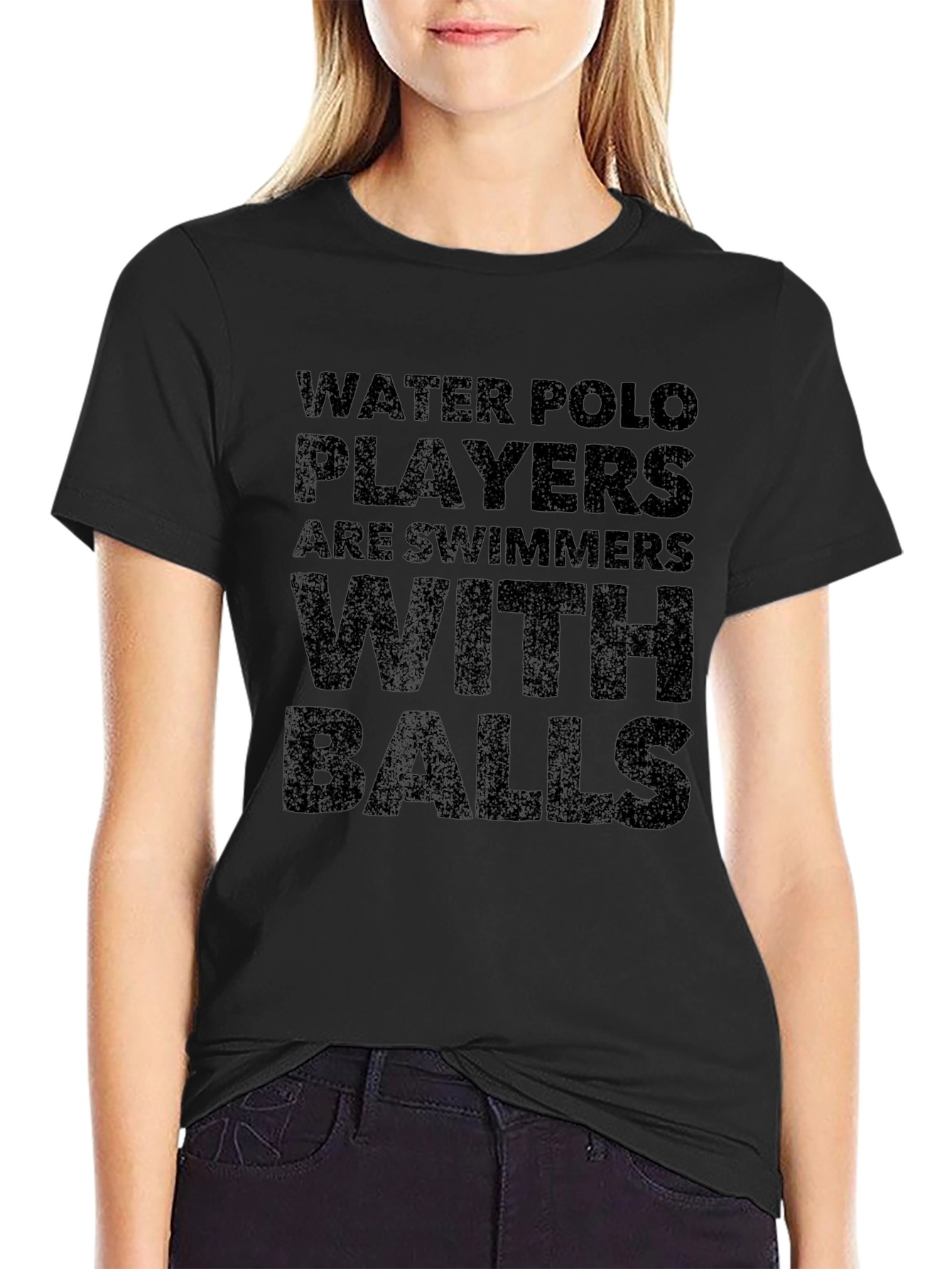 Water Polo Players Funny T-Shirt