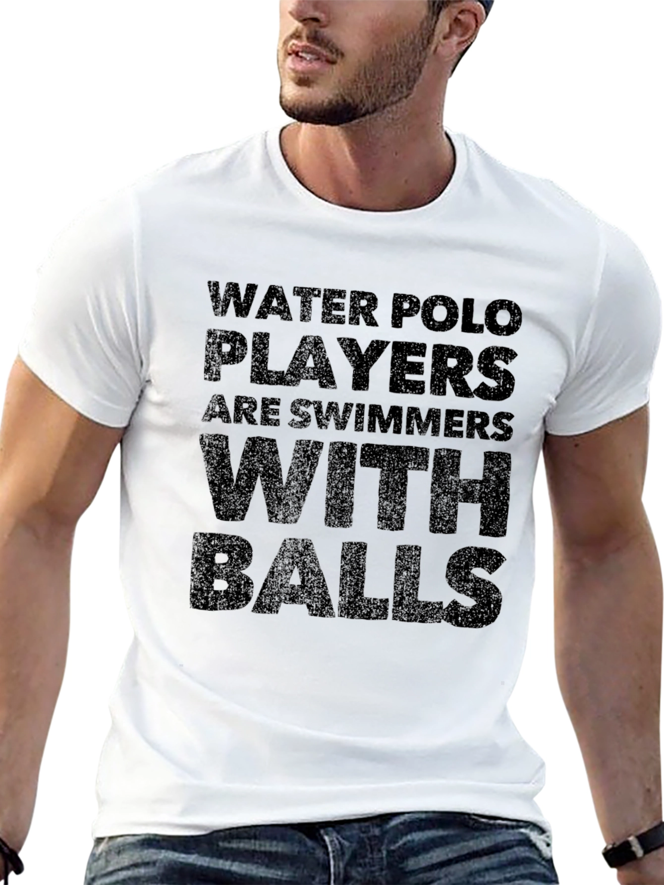 Water Polo Players Funny T-Shirt