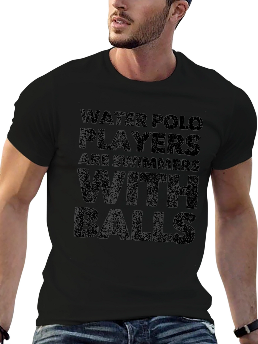 Water Polo Players Funny T-Shirt