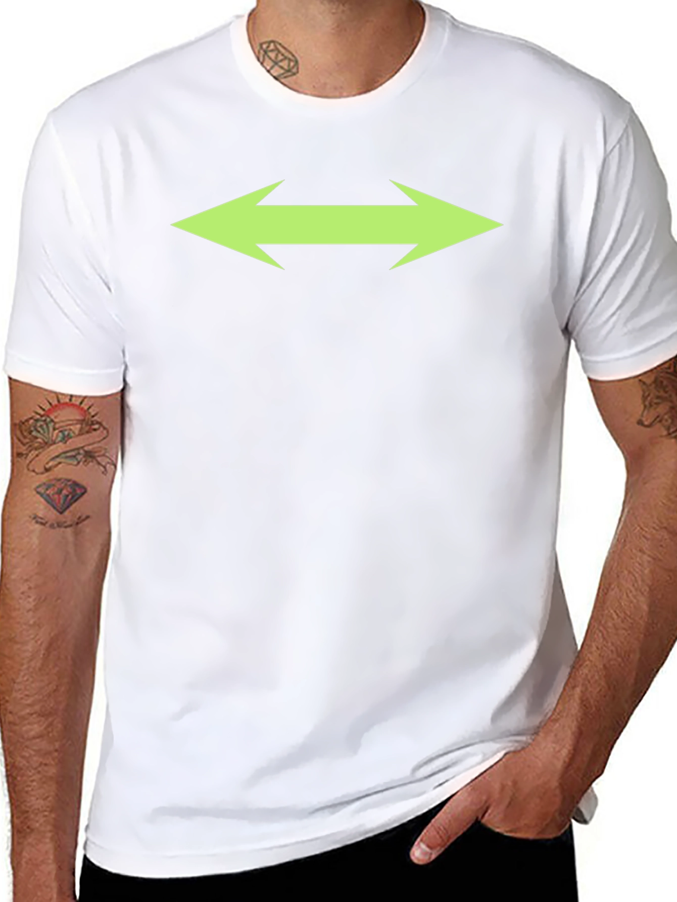 Arrow Graphic Tee - Directional Coolness