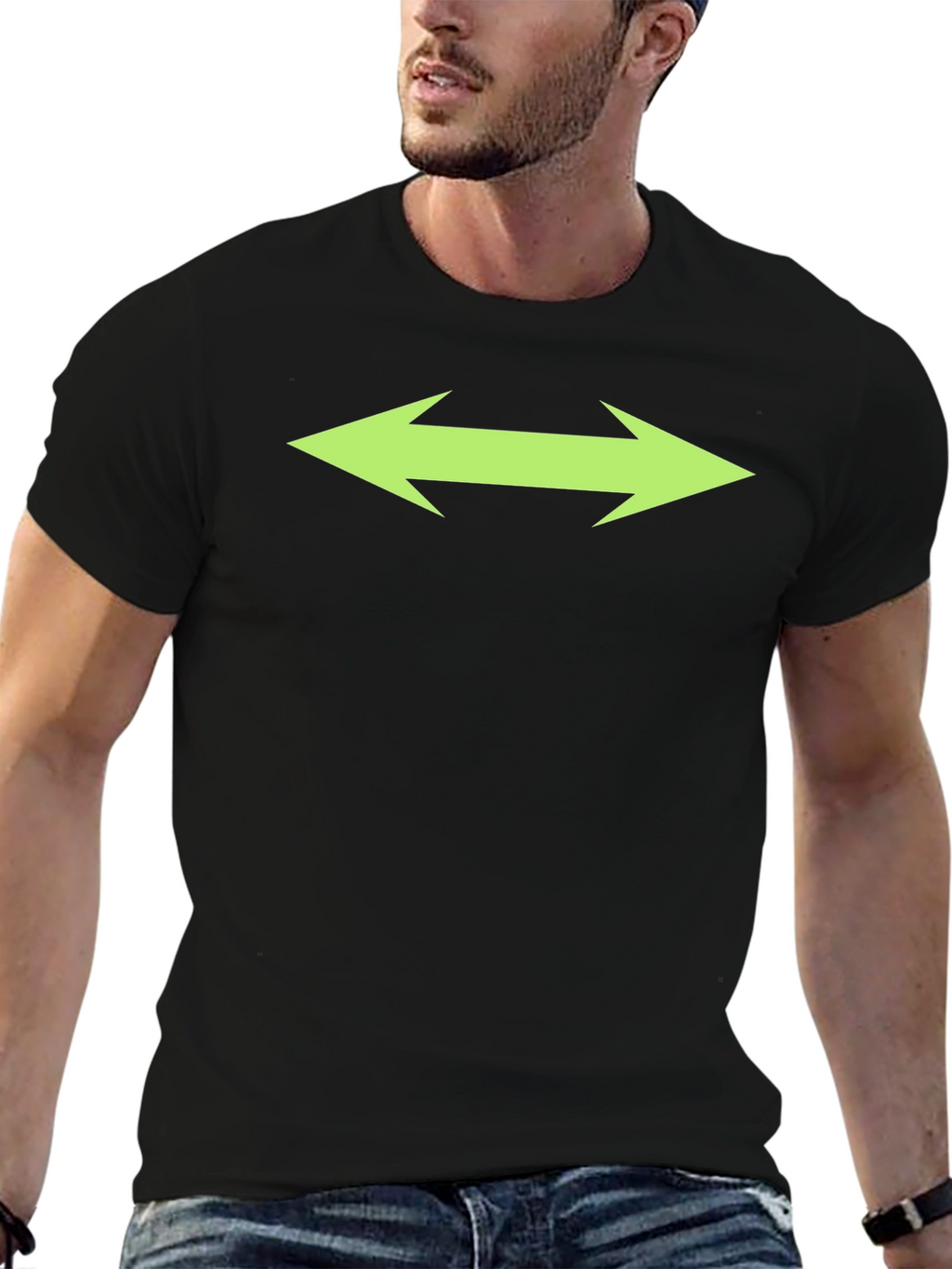Arrow Graphic Tee - Directional Coolness