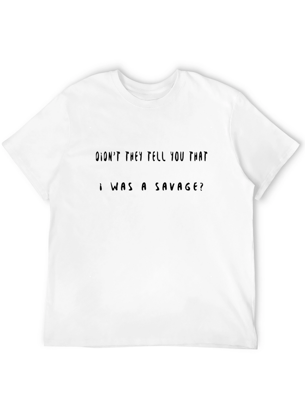 Savage Graphic Print T-Shirt - Casual Style