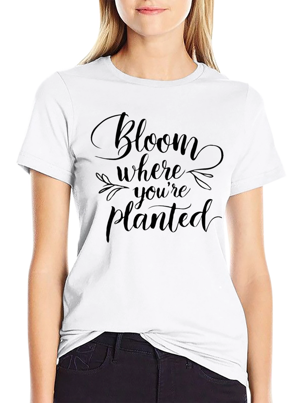 Bloom Where Youre Planted Graphic Tee