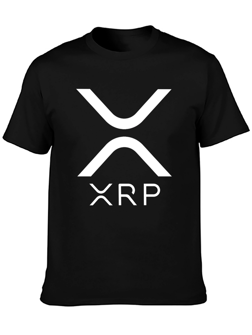 XRP Ripple Crypto Black T-Shirt - Cryptocurrency Fashion