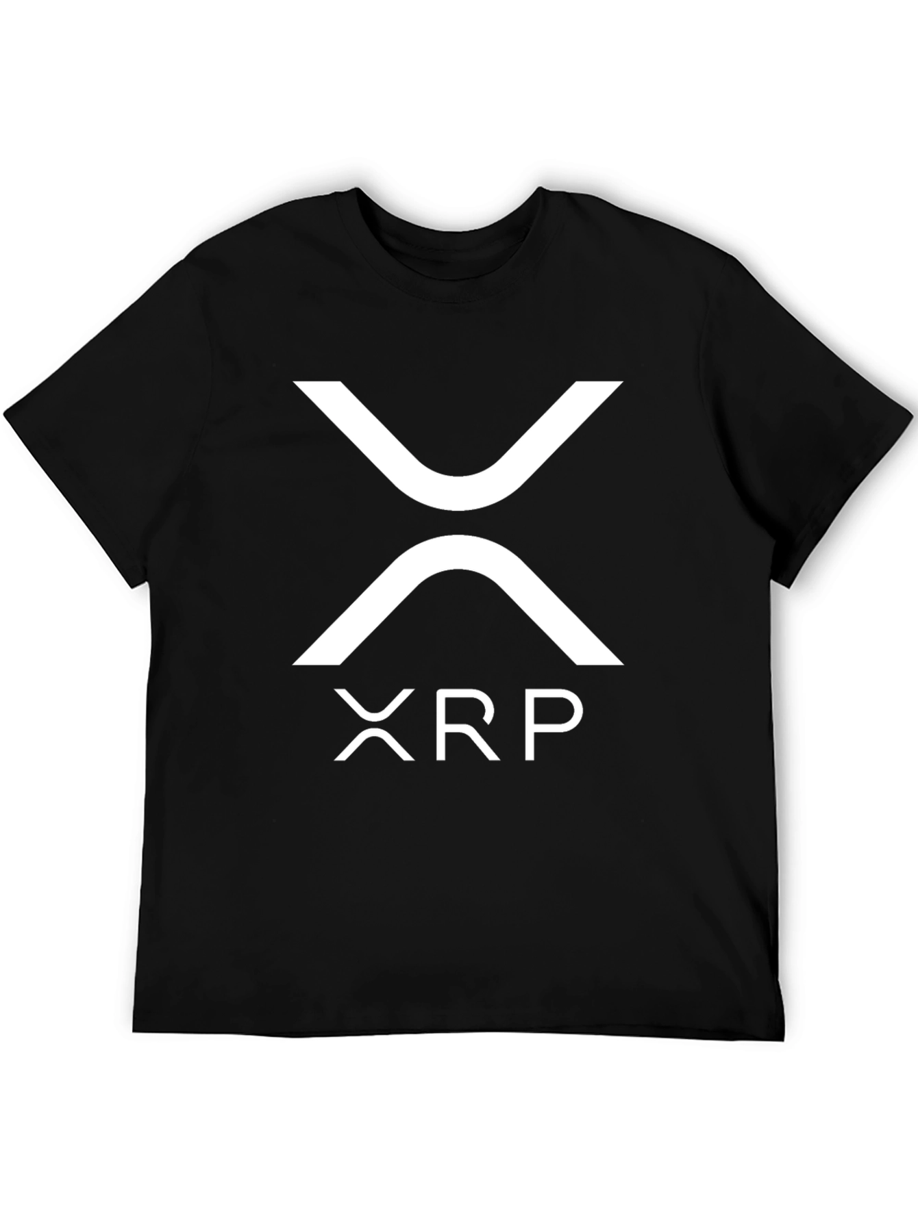 XRP Ripple Crypto Black T-Shirt - Cryptocurrency Fashion