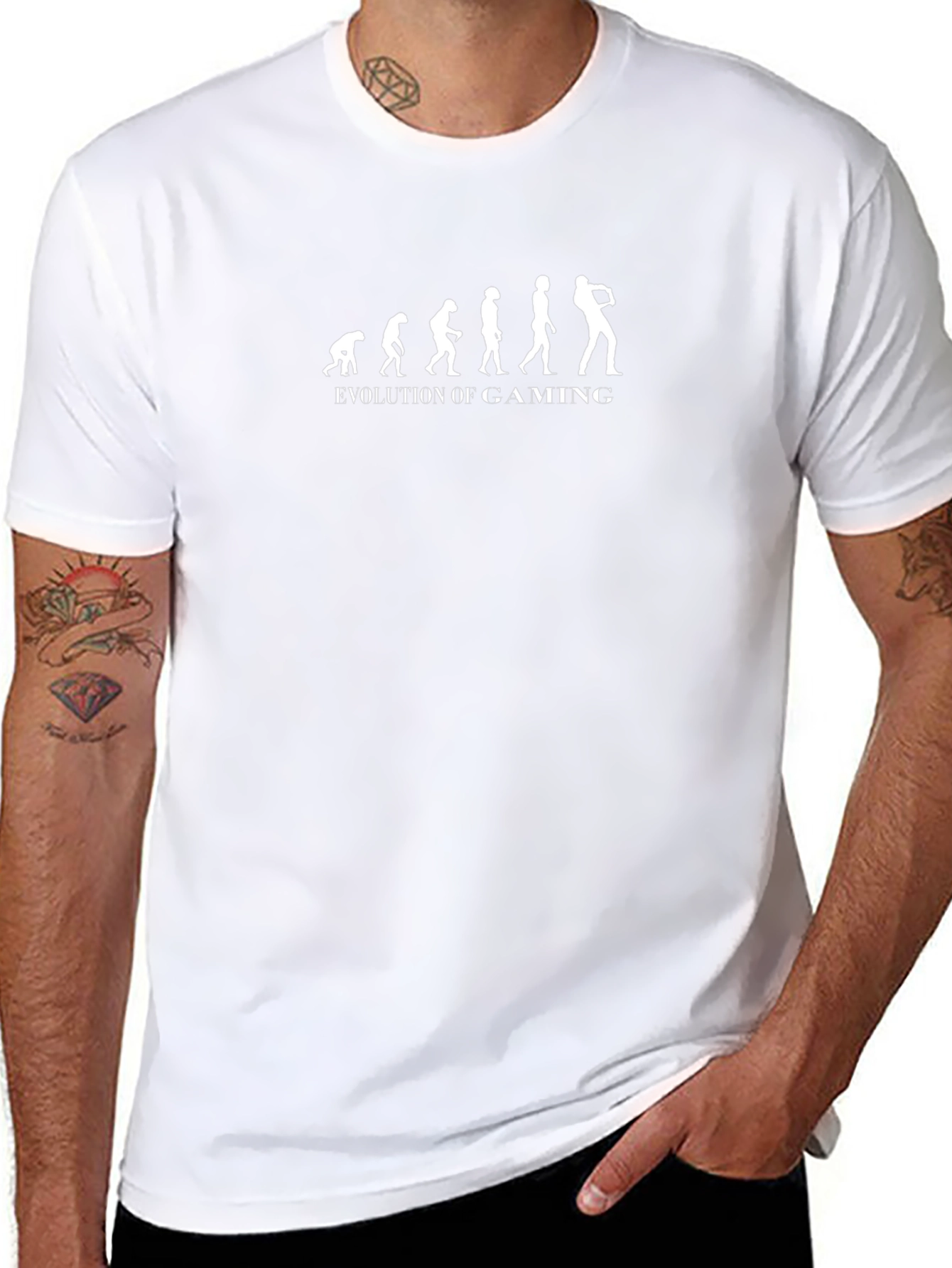 Evolution of Gaming Black T-Shirt