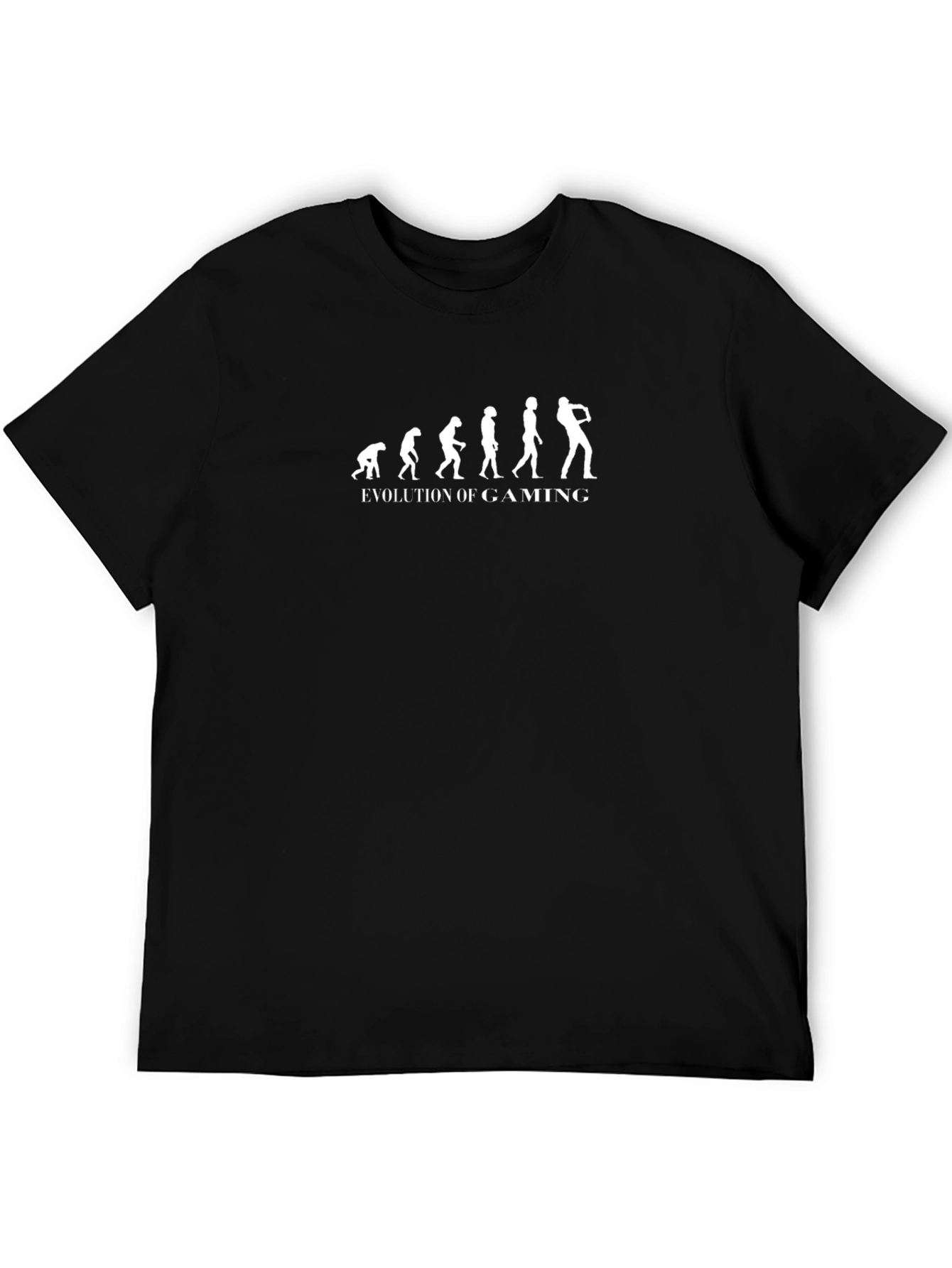 Evolution of Gaming Black T-Shirt