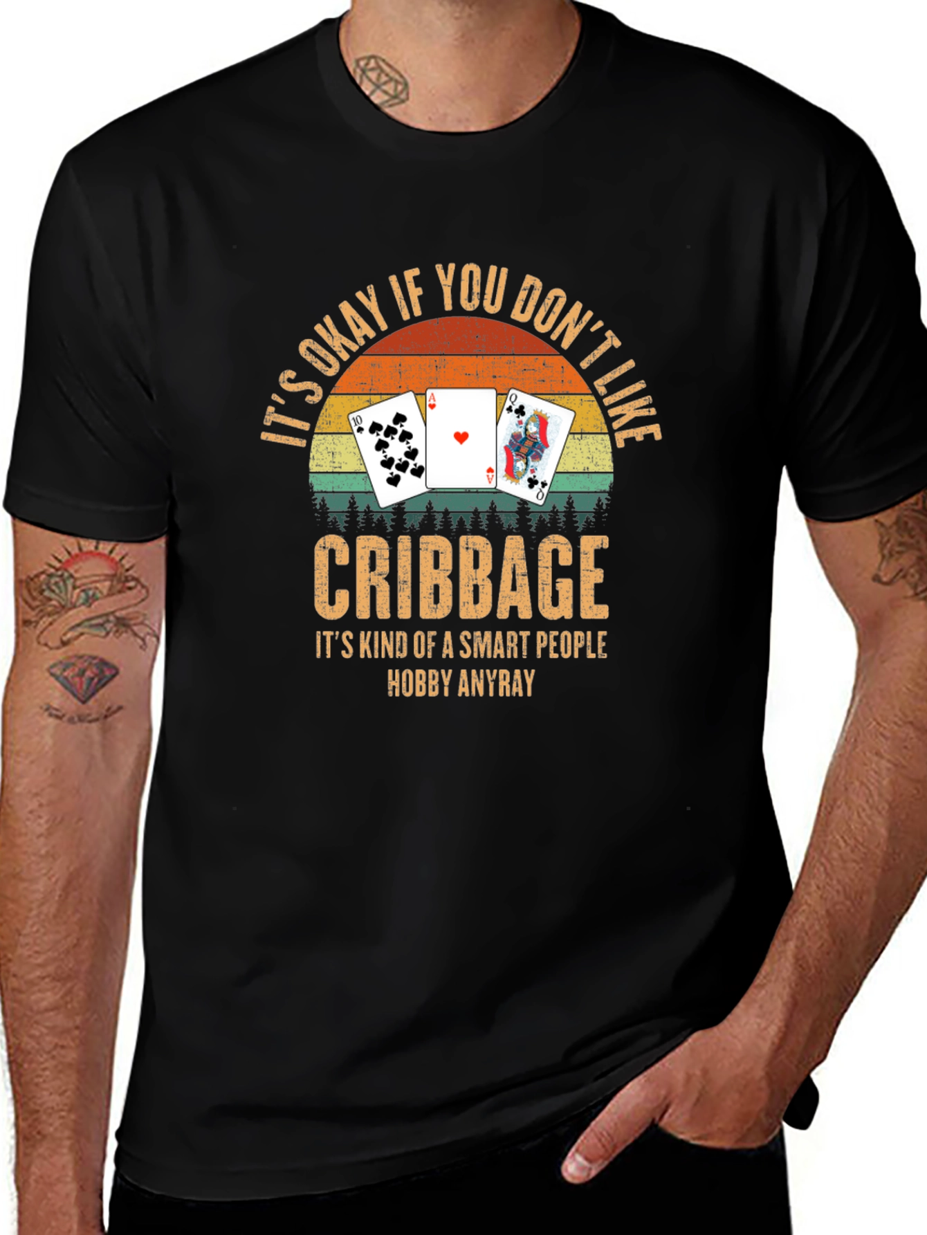 Cribbage Lover T-Shirt - Its Okay If You Dont Like It