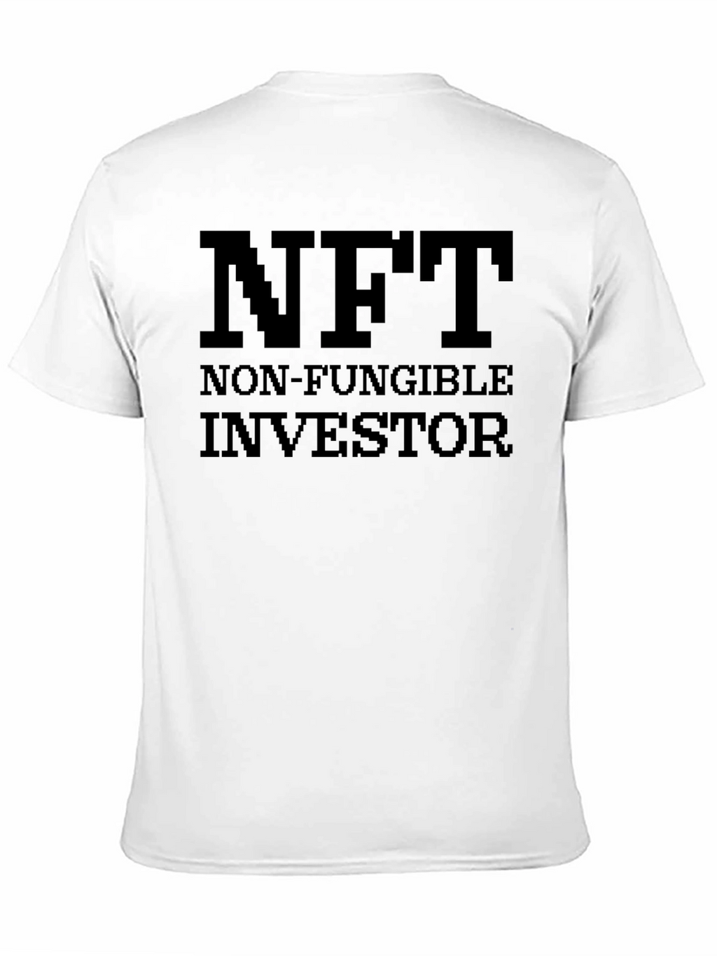 NFT Non-Fungible Investor Black T-Shirt