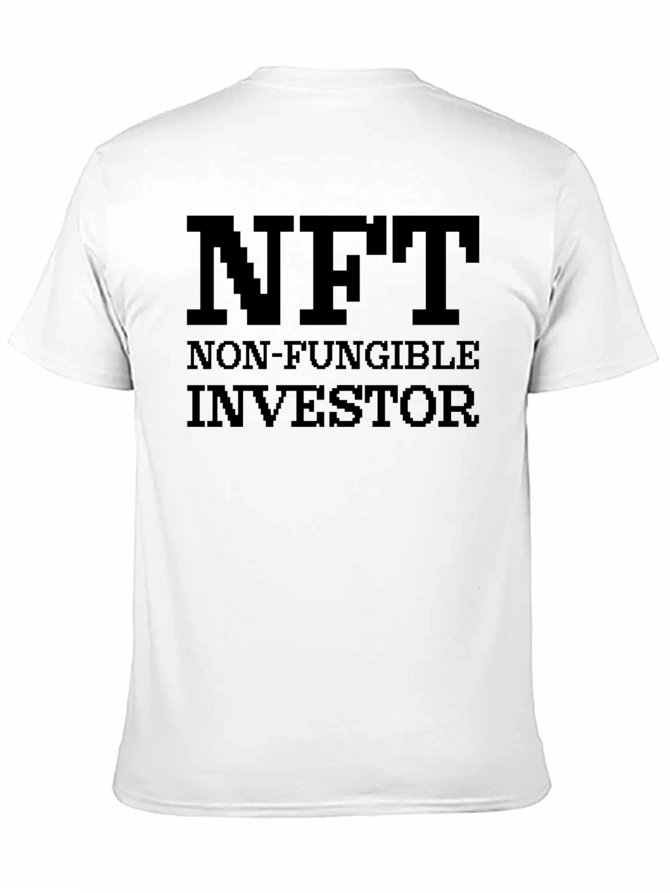 NFT Non-Fungible Investor Black T-Shirt