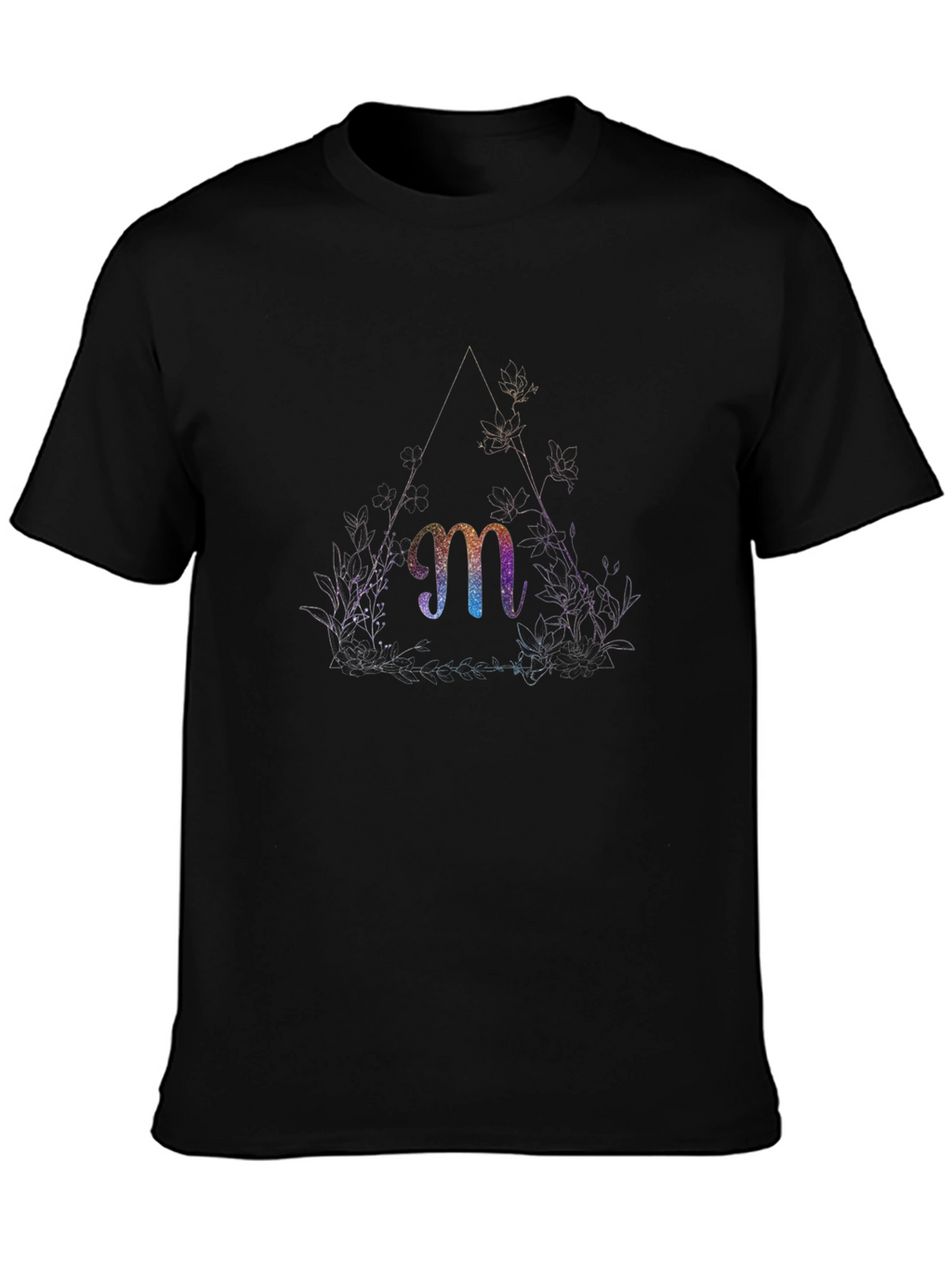 Letter m Graphic Tee - Unique Design