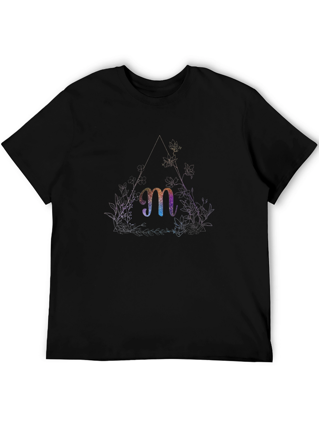 Letter m Graphic Tee - Unique Design