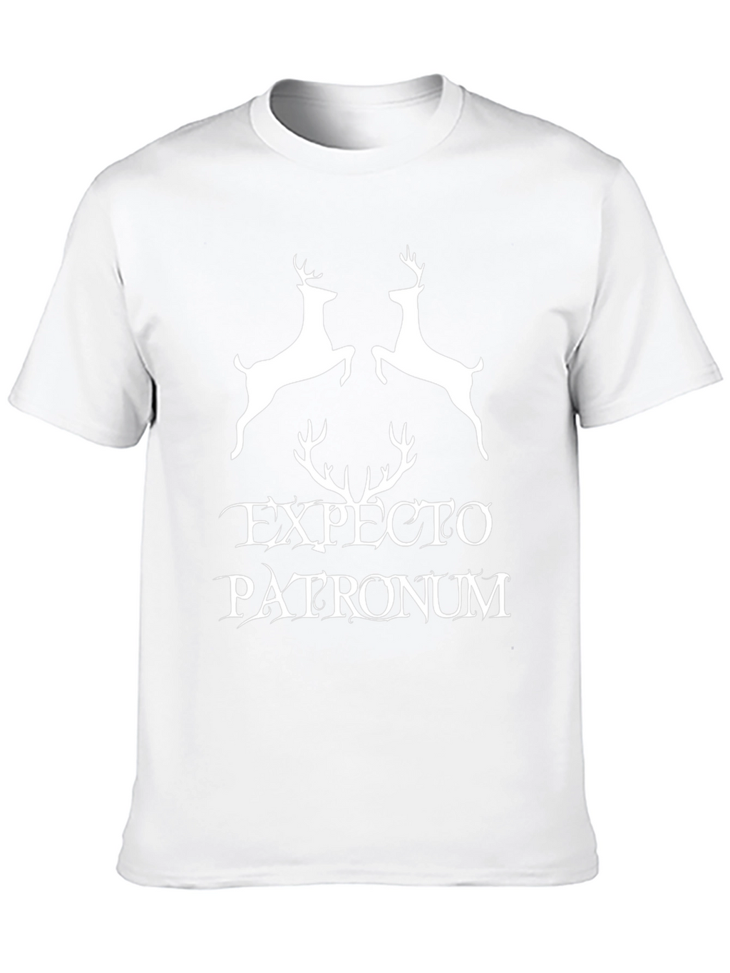 Expecto Patronum Deer Graphic Black T-Shirt