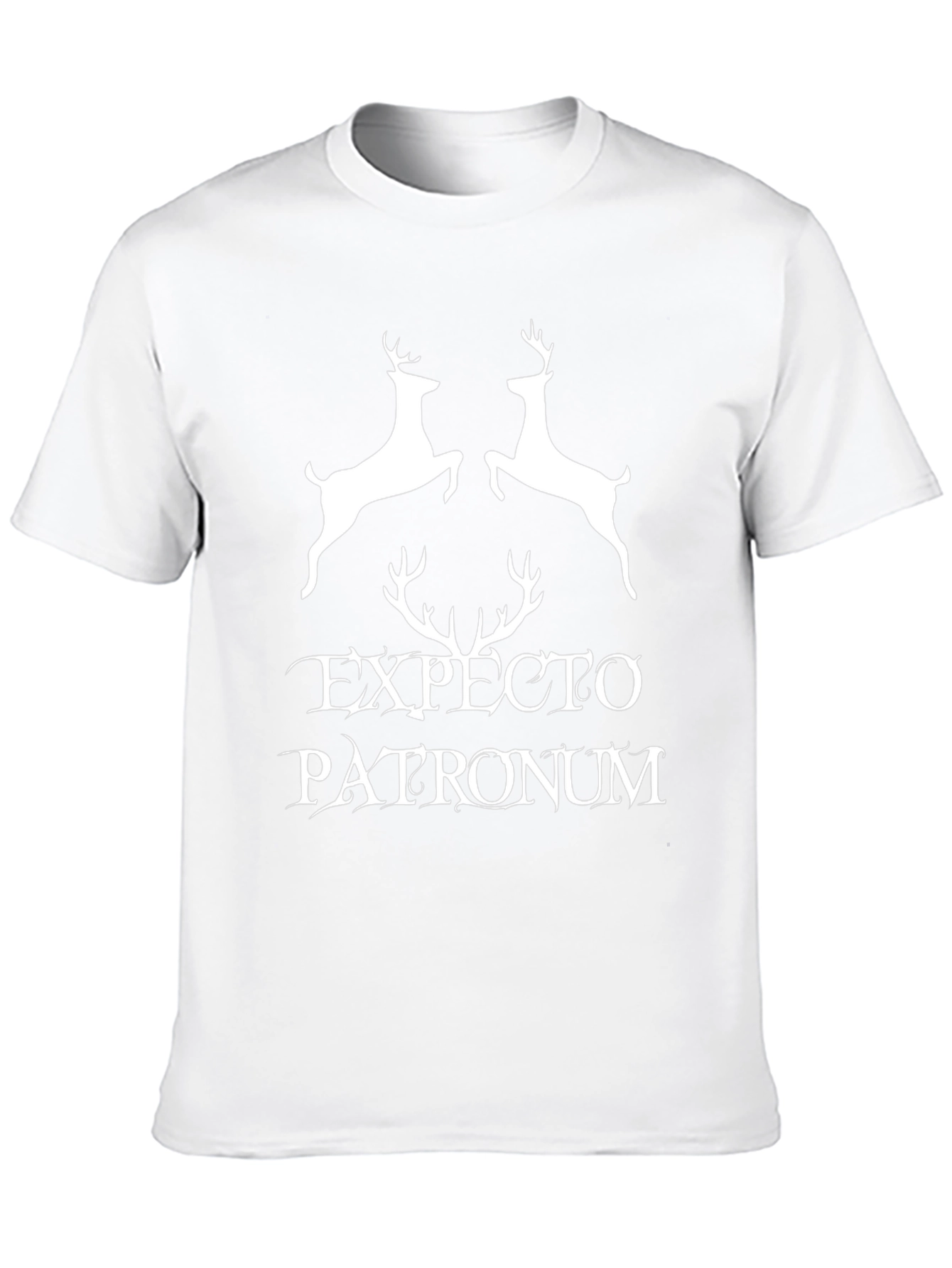 Expecto Patronum Deer Graphic Black T-Shirt