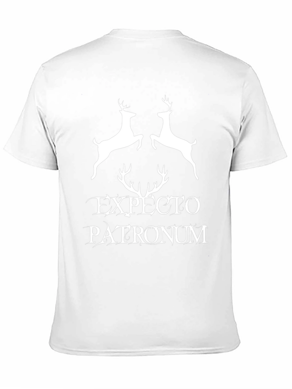 Expecto Patronum Deer Graphic Black T-Shirt