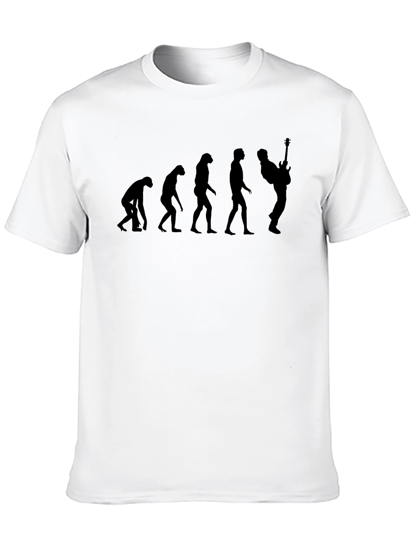 Evolution of Music Black T-Shirt