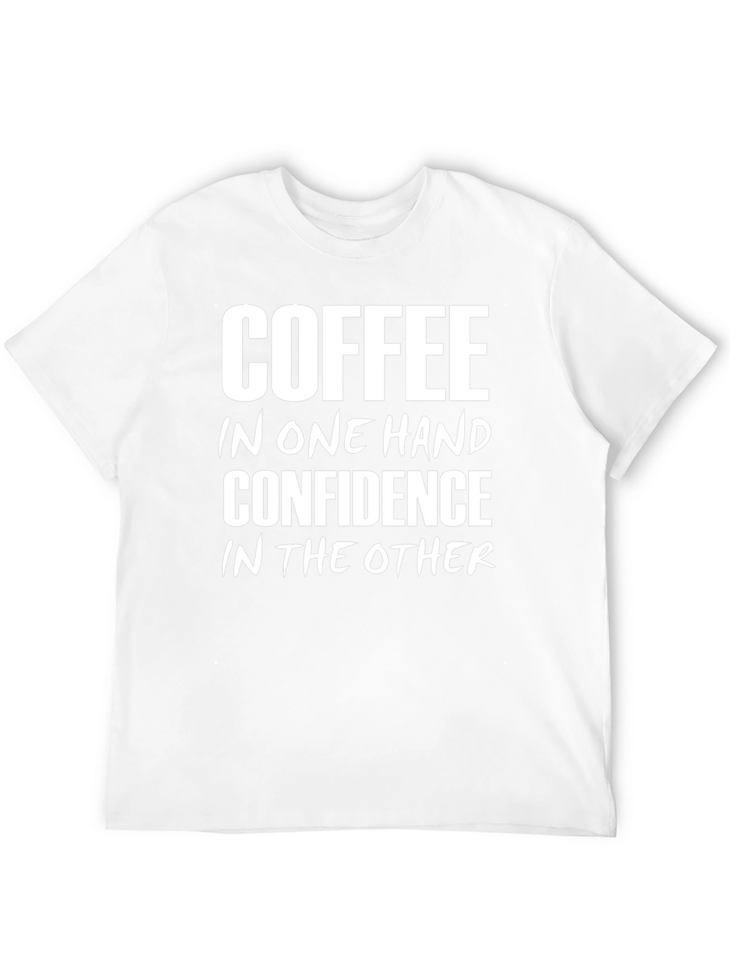 Coffee Confidence T-Shirt - Black