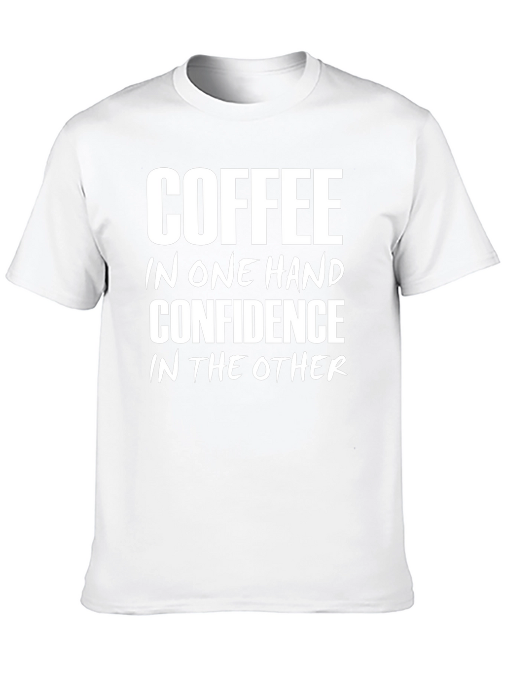 Coffee Confidence T-Shirt - Black