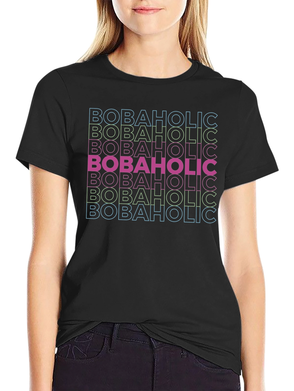 BobaHolic Graphic Tee - Addictive Boba Design