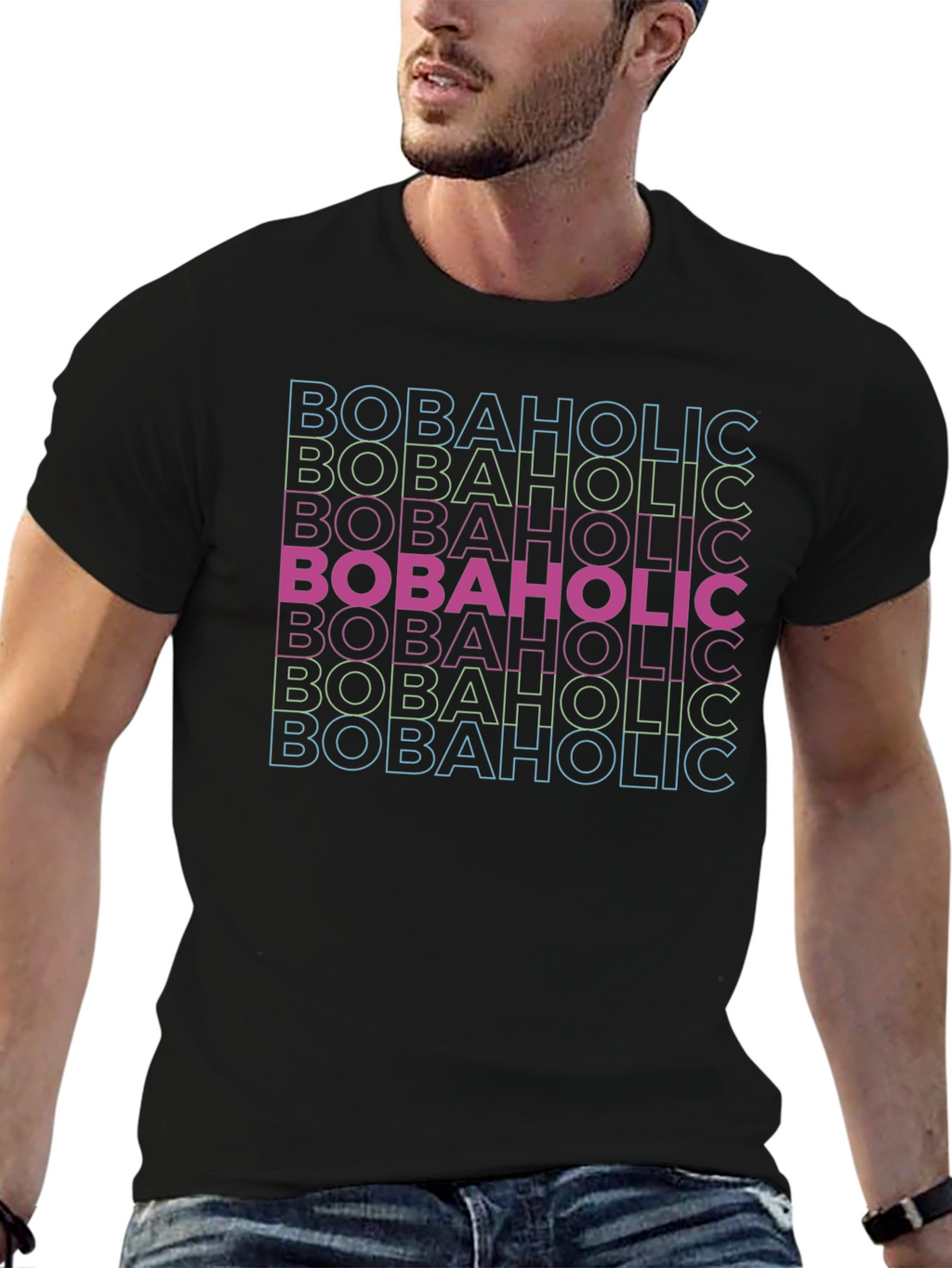 BobaHolic Graphic Tee - Addictive Boba Design