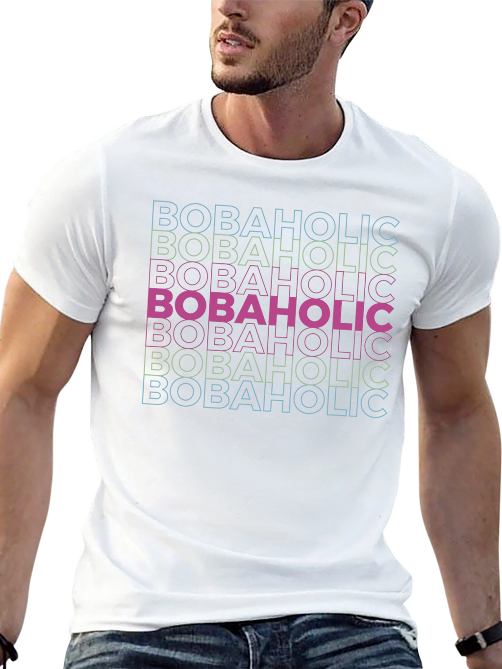 BobaHolic Graphic Tee - Addictive Boba Design