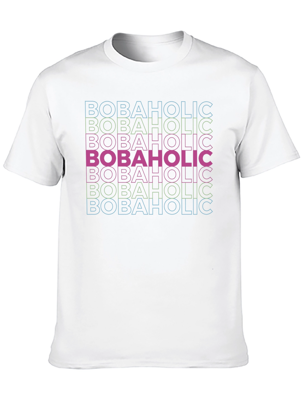 BobaHolic Graphic Tee - Addictive Boba Design