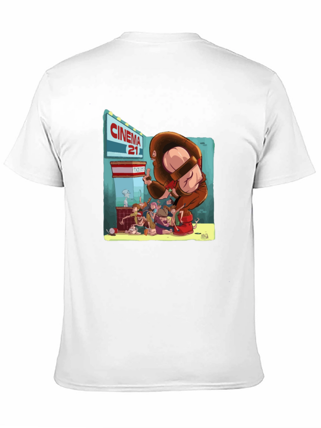 Cinema 21 T-Shirt - Movie Buff Tee