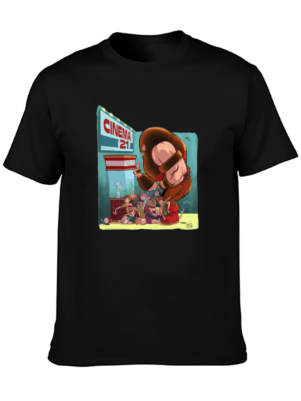 Cinema 21 T-Shirt - Movie Buff Tee
