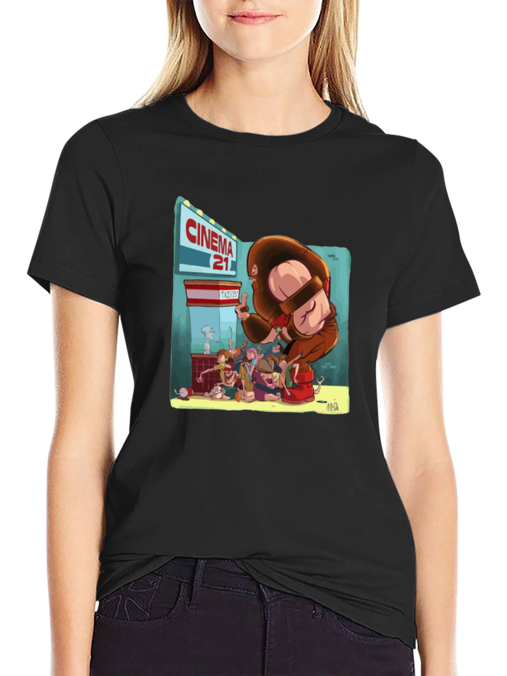Cinema 21 T-Shirt - Movie Buff Tee