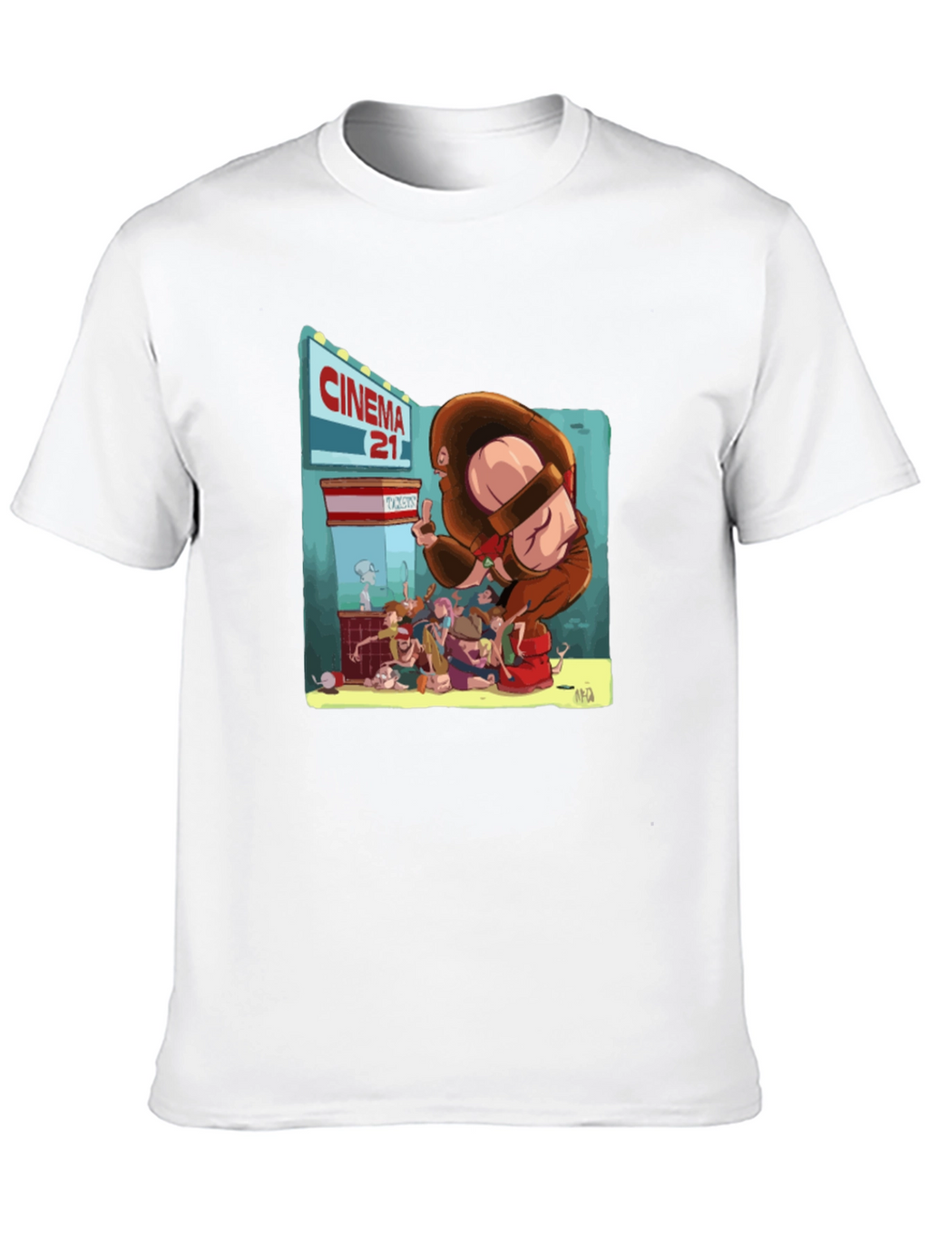 Cinema 21 T-Shirt - Movie Buff Tee