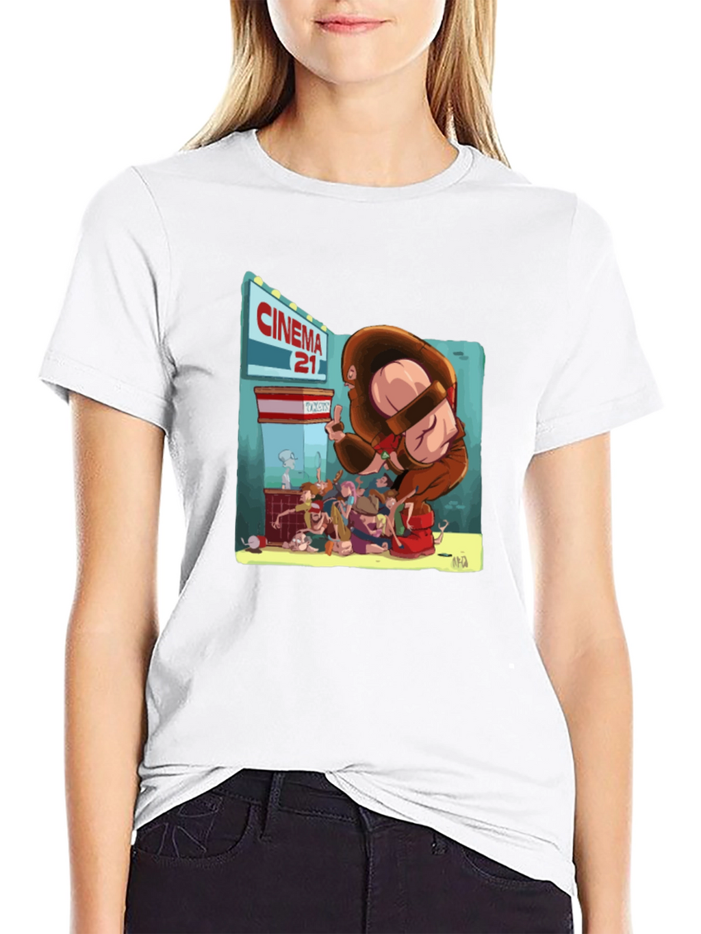 Cinema 21 T-Shirt - Movie Buff Tee
