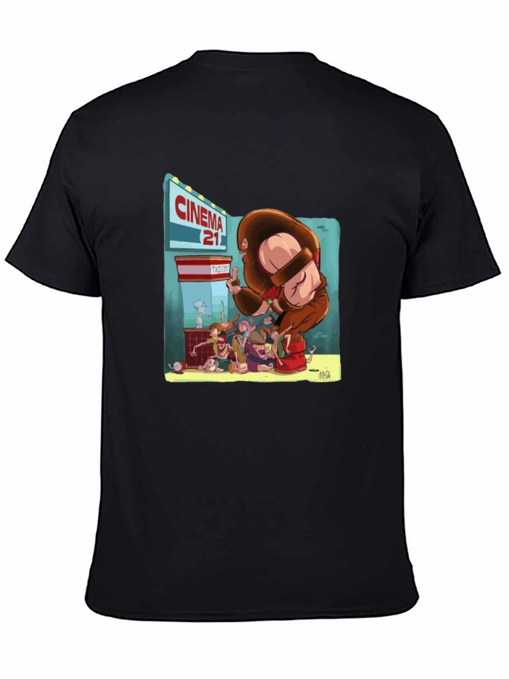 Cinema 21 T-Shirt - Movie Buff Tee