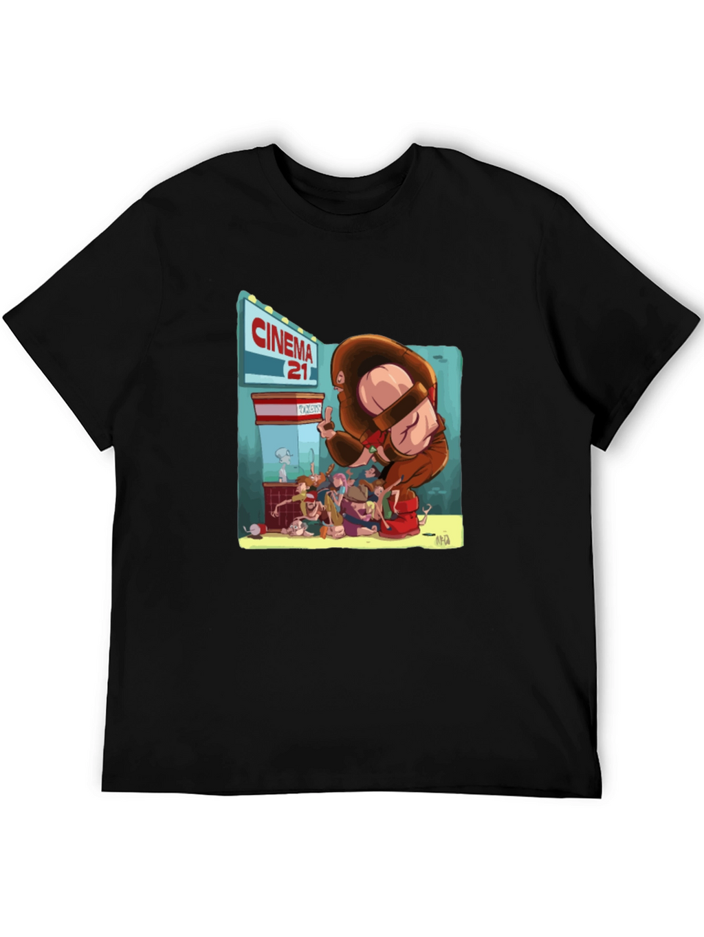 Cinema 21 T-Shirt - Movie Buff Tee