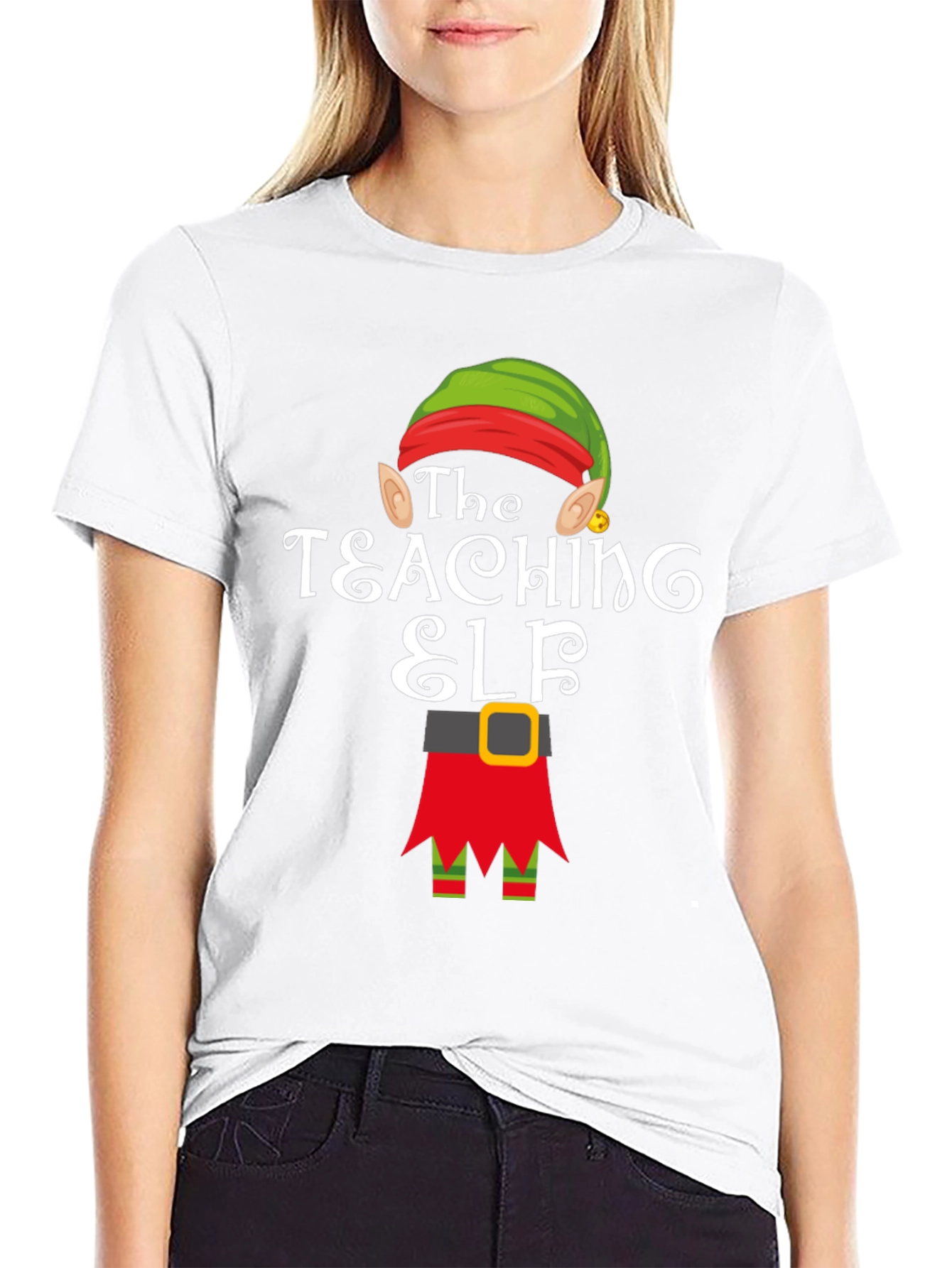 Teaching Elf Christmas T-Shirt