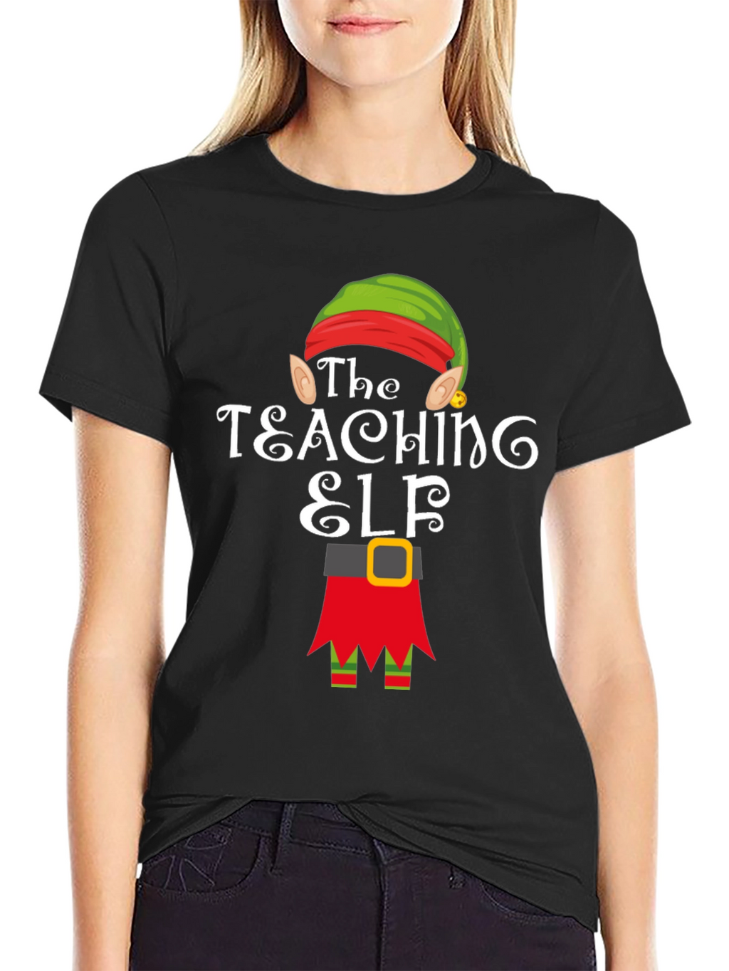 Teaching Elf Christmas T-Shirt