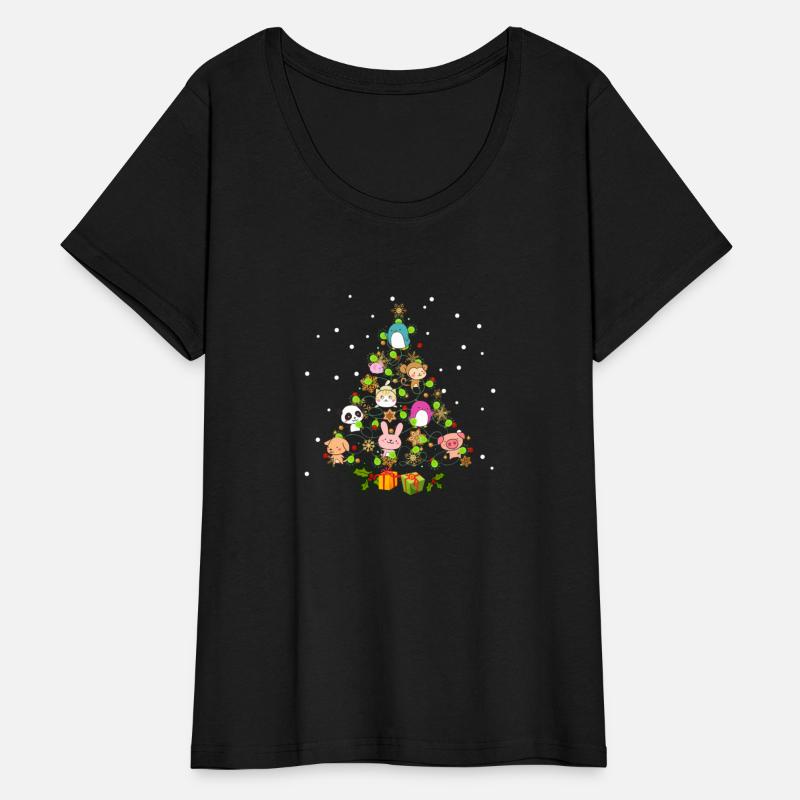 Kawaii Anime Tree Decor Winter Japanese Ornat Swea